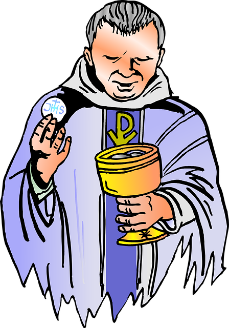 Priest at Mass bites woman- cheeses will roll